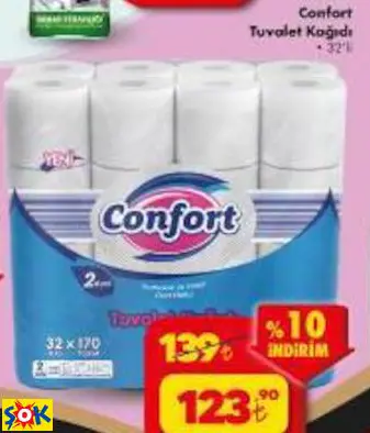 CONFORT TUVALET KAĞIDI CONFORT TUVALET KAĞIDI